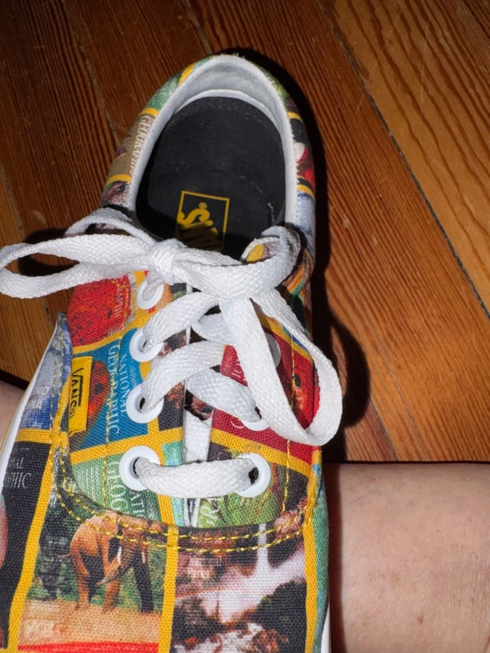 Vans Collab Canvas Sneaker Limited Edition National Geographic Women